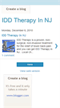 Mobile Screenshot of iddtherapynj.blogspot.com