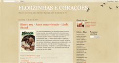 Desktop Screenshot of florzinhascoracoes.blogspot.com
