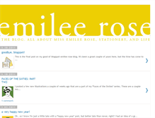 Tablet Screenshot of emileerosedesigns.blogspot.com