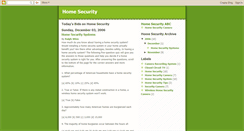 Desktop Screenshot of homesecurityblog1.blogspot.com