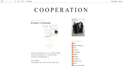 Desktop Screenshot of cooperationart.blogspot.com