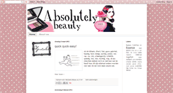 Desktop Screenshot of absolutelybeauty.blogspot.com