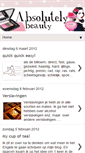 Mobile Screenshot of absolutelybeauty.blogspot.com