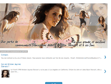 Tablet Screenshot of kristenstewart-france.blogspot.com