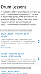 Mobile Screenshot of drumlessons.blogspot.com