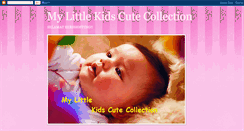 Desktop Screenshot of mylittlekidscute.blogspot.com