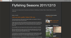 Desktop Screenshot of flyfishingseason.blogspot.com