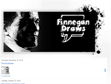 Tablet Screenshot of finnegandraws.blogspot.com