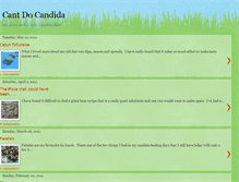 Tablet Screenshot of cantdocandida.blogspot.com