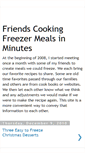 Mobile Screenshot of easymealstofreeze.blogspot.com