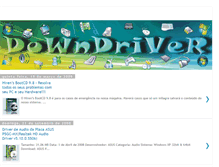 Tablet Screenshot of downdriver.blogspot.com
