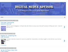 Tablet Screenshot of digitalmediaadvisor.blogspot.com
