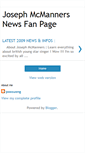 Mobile Screenshot of josephmcm.blogspot.com