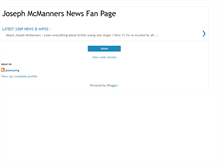 Tablet Screenshot of josephmcm.blogspot.com