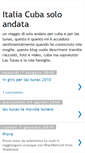 Mobile Screenshot of italiacubasoloandata.blogspot.com