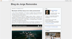 Desktop Screenshot of jorgeremondes.blogspot.com