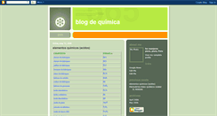 Desktop Screenshot of blog-peru-quimica.blogspot.com