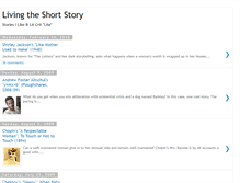 Tablet Screenshot of livingtheshortstory.blogspot.com