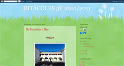Desktop Screenshot of bitacoles3v20102011.blogspot.com