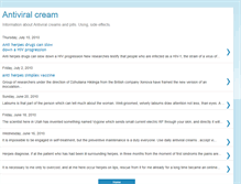 Tablet Screenshot of antiviralblog.blogspot.com