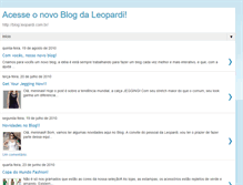 Tablet Screenshot of lojasleopardi.blogspot.com