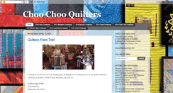 Desktop Screenshot of choochooquilters.blogspot.com