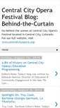 Mobile Screenshot of centralcityoperafestival.blogspot.com