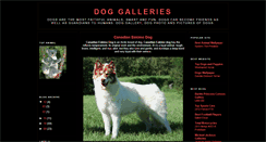 Desktop Screenshot of dog-galleries.blogspot.com