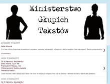 Tablet Screenshot of ministerstwogt.blogspot.com