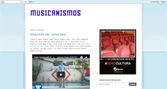 Desktop Screenshot of musicanismos.blogspot.com