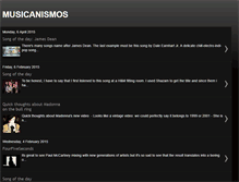 Tablet Screenshot of musicanismos.blogspot.com