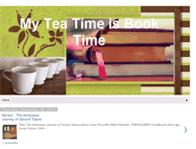 Tablet Screenshot of myteatimeisbooktime.blogspot.com