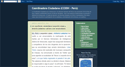 Desktop Screenshot of ceddhperu.blogspot.com