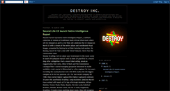 Desktop Screenshot of destroyincsl.blogspot.com