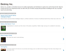 Tablet Screenshot of destroyincsl.blogspot.com