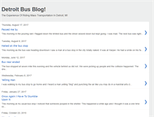 Tablet Screenshot of busblogdetroit.blogspot.com