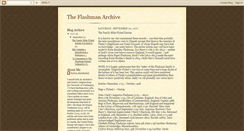 Desktop Screenshot of flashmanarchive.blogspot.com