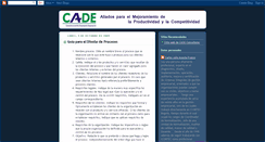 Desktop Screenshot of cadeconsultores.blogspot.com