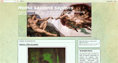 Desktop Screenshot of homosapienssapiensbrazil.blogspot.com