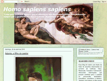 Tablet Screenshot of homosapienssapiensbrazil.blogspot.com