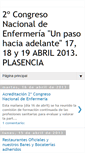 Mobile Screenshot of congresoenfermeria2010.blogspot.com