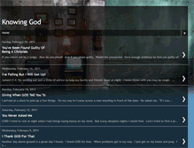 Tablet Screenshot of knowinggod-darien.blogspot.com