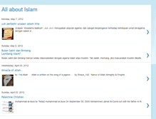 Tablet Screenshot of kumpulanfotodangambarislam.blogspot.com