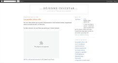 Desktop Screenshot of dejenmeinventar.blogspot.com