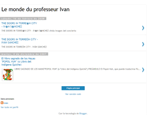 Tablet Screenshot of lemondeduprofesseurivan.blogspot.com