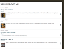 Tablet Screenshot of eccentricauntliz.blogspot.com