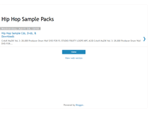 Tablet Screenshot of hiphopsamplepacks.blogspot.com