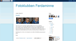 Desktop Screenshot of fotoklubben2010.blogspot.com