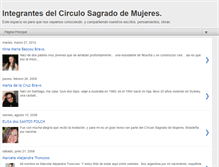 Tablet Screenshot of integrantesdelcirculosagradodemujeres.blogspot.com