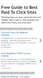 Mobile Screenshot of paid-to-click-fundamentals.blogspot.com